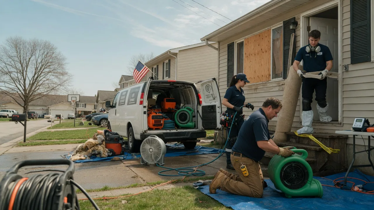 Water Damage Restoration in Vassar, KS near me
